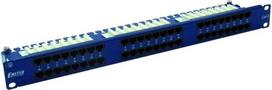 Emiter NET PANEL 19", 48XRJ45 UTP CAT.6 (1U) WITH SHELF, BLUE