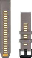 Garmin kellarihm QuickFit 22mm fenix 9 Pro, silver gray/yellow flare