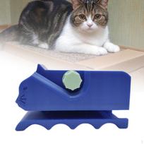 3D Cardboard Cutter for Cat Toys and Scratchers žalia