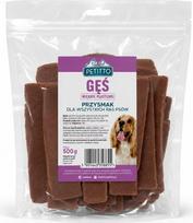 Petitto Soft goose meat slices - dog treat - 500g