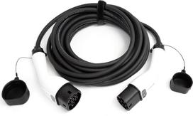 Platinet electric car charging cable Type-2 11kW 10m, black/white