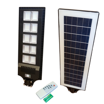 LED lauko šviestuvas 1000W su saulės kolektoriumi ir valdymo pultu