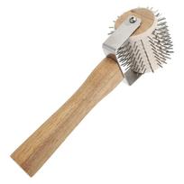 Propolis Roller Steel Needle Tool - Beekeeping Glue Remover and Collector Steel Needle Roller beige