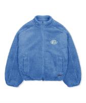 Glack Gj103 Sasquatch Heavy Fur Jacket (Blue) Blue/L gray