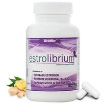 Bcuellov Estrolibrium Natūrali estrogenų formulė maisto papildai, 120 kapsulių 120 Capsules