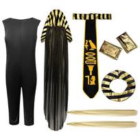 Halloween costumes Cleopatra Pharaoh Greek Muse costumes, masquerade costumes M black