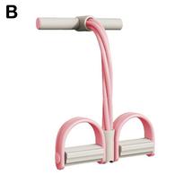 Fitness Resistance Bands Latex Pedal Ankle Abdominal Sit-up Expander Elastic Rope Equipment Training Sport Yoga Gym Pull Ba L8G1 China white
