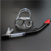 New diving mask snorkel snorkeling set M gray