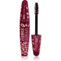 Revolution Big Lash Fierce Colour apimties suteikiantis blakstienų tušas atspalvis Burgundy 9 g