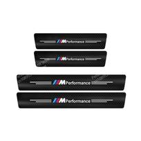 4/8 vnt. Automobilio durų slenksčio įbrėžimams atsparus lipdukas, slenksčio pagalvėlė BMW M Performance 1 2 3 4 5 serijos X1 X2 X3 X4 M2 M3 M4 M5 M6 modeliams black