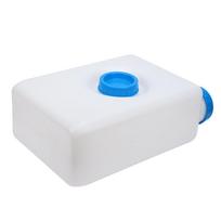 5 galonų RV vandens laikymo bakas 18L LLDPE 6,69x11,41x17,71 colio Nešiojamas vandens laikymo konteineris priekaboms, valtims, jachtoms white