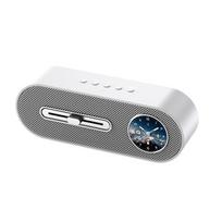 Multifunctional Smart Bluetooth Speaker with White Noise, Alarm Clock, Weather Display, and Subwoofer for Home. juoda