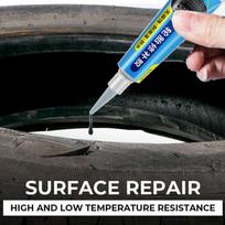 Black Tire Repair Momentiniai automobilių padangų remonto klijai Skysti Stiprūs Gumos klijai Dėvėjimui atsparūs guminiai Nekoroziniai klijai balta