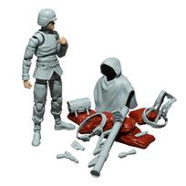 MegaHouse G.M.G. Mobile Suit Gundam Earth Federation Forces General Soldier 01 PVC Action Figure, Approx. 100mm Non-Scale gray