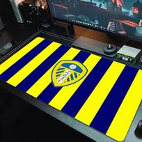 Leeds United pelės kilimėlis Didelis žaidimų stalo paminkštinimas Neslystantis nešiojamojo kompiuterio planšetinio kompiuterio didelis pelės kilimėlis XXL kilimėlis Mini PC žaidimų kilimėlis su užrakinamu kraštu_xia 30cmx60cm(11.8x23.6inch)