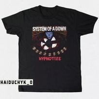 System Of A Down Hypnotize Rock Unisex Black T-shirt L black