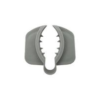 Vegetable Slicer Fixture, Slicing Tool, Safety Hand Guard, Anti Slip Handle, Kitchen Tool, Kitchen Fixture, Kitchen Small Tool Pack of 1 gray