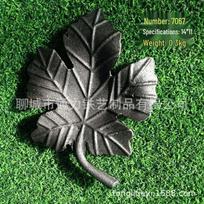 Ketaus Vynuogės Gėlės Vartų Priedai ir Dekoratyvinės Geležinės Turėklų Gėlės 14cm x 11cm gray