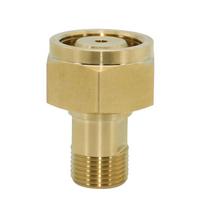 Multipurpose Acetylene Regulator Connectors CGA 520 to CGA 200 Sturdy Solid Brass Materials for Efficient Welding 200