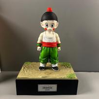 Anime Dragon Ball Tien Shinhan Figure Tien Shinhan Figurine PVC Chiaotzu Action Figures Collection Model Toys For Children Gifts No box green