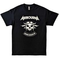 Airbourne Unisex Adult Boneshaker R 'n' R T-Shirt XL juoda