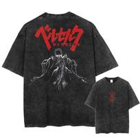 Vintage Berserk Guts Cotton T-Shirt M black