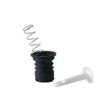 Semi Automatic Twin Tub Washing Machine Drain Parts Set Valve Core Spring Rod Rubber Plug Wear Resistant for Home Laundry Machine Maintenance one size black