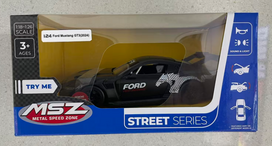 MSZ  Automobilio modelis 2024 Ford Mustang GT3, skalė 1:24