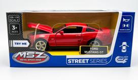 MSZ  Automobilio modelis 2018 Ford Mustang GT, skalė 1:34