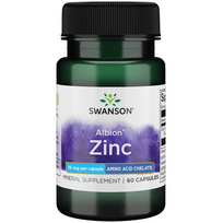 SWANSON CINKAS (BISGLICINATAS), 15 mg., 60 kapsulių