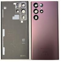Galinis dangtelis Samsung S908 S22 Ultra Burgundy originalus (naudotas Grade A)