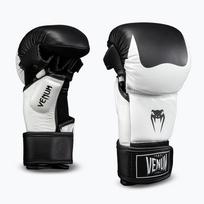 Pirštinės MMA Venum Attack 2.0 Sparring Leather black/white