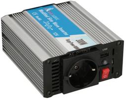 Įtampos keitiklis Extralink Voltage Converter, sidabro sp./juoda sp., 230 V