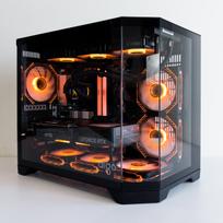 (P972) Stacionarus žaidimų-darbo kompiuteris Ryzen 7 7800X3D B850 WiFi 32GB DDR5 1TB NVMe RTX 5070 Ti 16GB