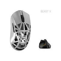 WLMouse Beast X Pro Wireless Belaidė Žaidimų Pelė | Silver, Solid