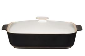 Keramikinis kepimo indas Maku, juoda sp., 37 cm x 22 cm, 3 l