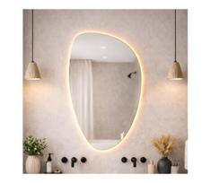 Baltica Design- LED veidrodis su apšvietimu STONE FLUID LED/15W/230V 2700K 92x55 cm IP65