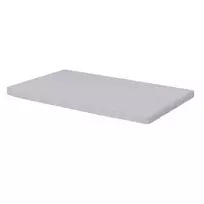 Paklodė su guma pristatomai kūdikio lovytei, 90 × 50 cm, pilka