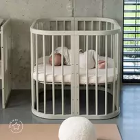 Kūdikio lovytė 7-in-1, alyvuogių spalvos