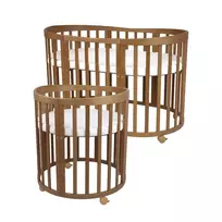 Ovali kūdikio lovytė 7-in-1, vintage