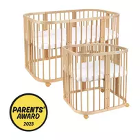 Kūdikio lovytė 7-in-1, natūrali