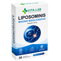 Liposominis magnio bisglicinatas VITA-LAB, 30 kaps. (-45% perkant 2 vnt.)