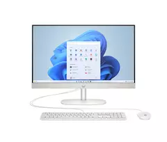 HP 24-CR0089NF All-in-One PC, 23.8 inch FHD, AMD Ryzen 7 7730U, 16GB RAM, 512GB SSD, Windows 11 Home, Starry White