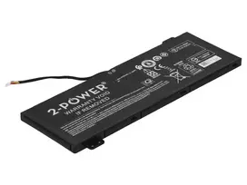 2-Power pagrindinis akumuliatorius – baterija, 3 620 mAh, skirta Dell Latitude 5400/5500/Precision 3540