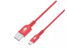 TB USB-C į USB-C laidas 1m raudonas 100W PD greitas įkrovimas ir duomenų sinchronizavimas