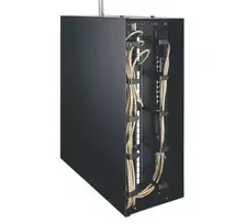 Vaddio Middle Atlantic 4U sieninis stelažo korpusas – juodas – 19 inch