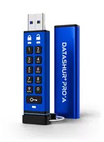 iStorage datAshur PRO+A 128GB USB 3 atmintinė su 256-bit šifravimu (IS-FL-DA3A-256-128)