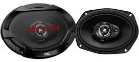 JVC CS-DR6932 6x9 colio 3 krypčių koaksialiniai automobilio garsiakalbiai, 500W maks., 70W RMS, anglies mikos žemųjų dažnių garsiakalbis, PEI aukštųjų dažnių garsiakalbiai, 4 omų