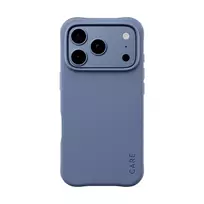 CARE by PanzerGlass Samba dėklas, skirtas iPhone 17 Pro / 18 Pro – mėlynų atspalvių, MagSafe, perdirbtas TPU, antibakterinis, apsauga nuo kritimo iki 3,6 m