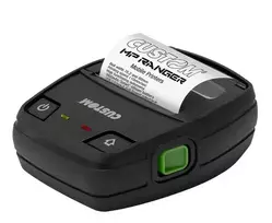 Custom Mobile Printer MP Ranger 58 mm nešiojamasis terminis spausdintuvas – Bluetooth, USB-C, 203 dpi, IP54, 2000 mAh baterija